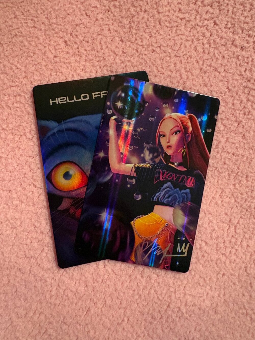 McDonald's X KPop Demon Hunters Mira Card